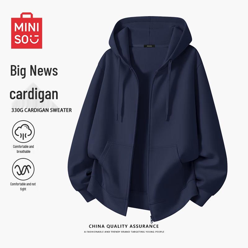 MINISO Мужской кардиган с капюшоном 2XL 2880₽
