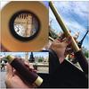 Laupha Pirate Vintage Cosplay Pirates of the Caribbean Telescope, Monocular, 25x30mm, Extendable, Compact, Portable, Kids' Telescope, Toy,