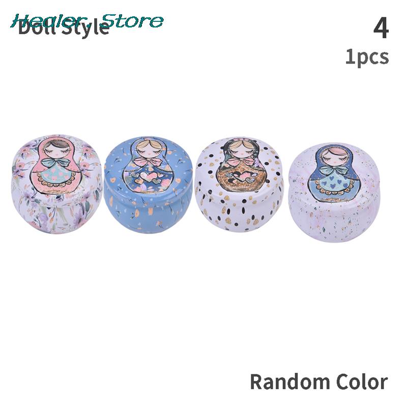 Christmas Candle Tin Jars DIY Candle Making kit Holder Storage case for Dry Storage Spices Camping  Party Favor Sweets Gifts