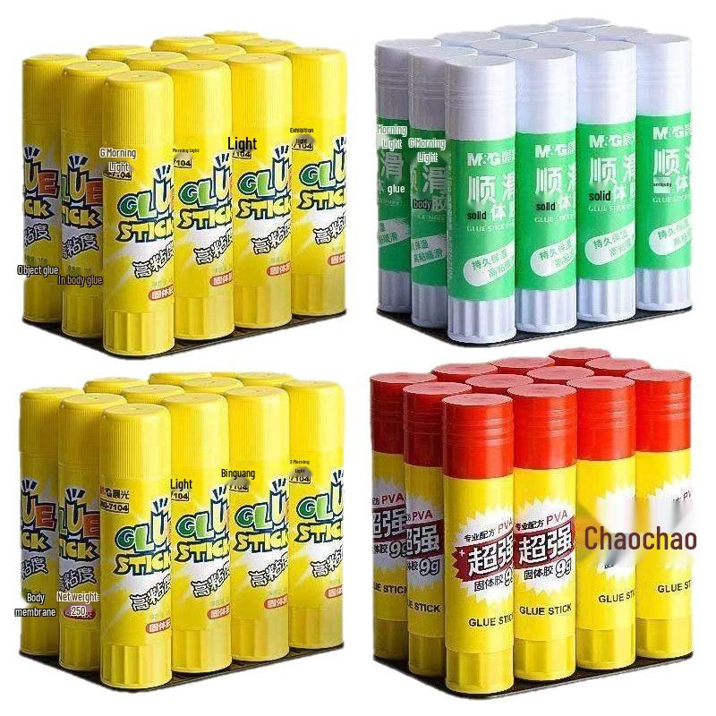 Chen & Guang Multi-functional High Viscosity Solid Glue Stick, 21g - Ideal for Student Crafts and Office Use