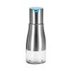 Stainless Steel Glass Oil Vinegar Bottle Container Sauce Dispenser Cooking Tool