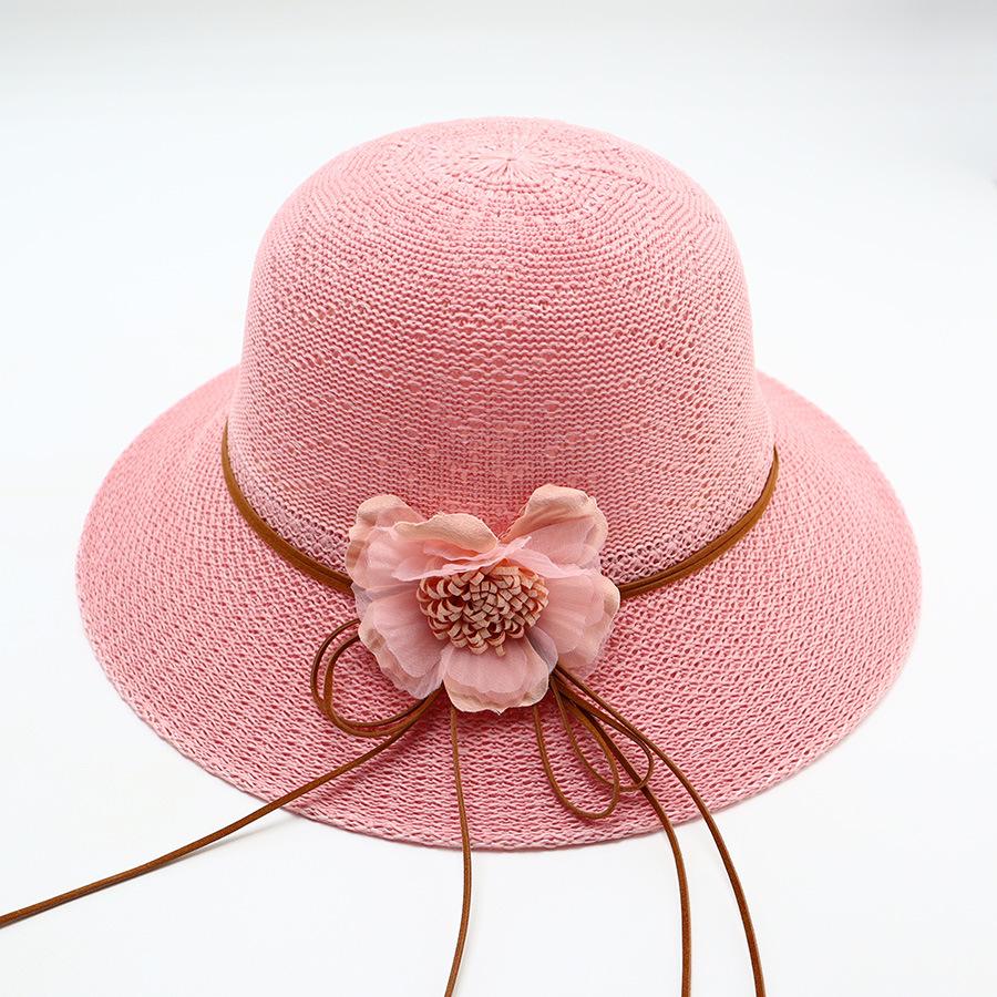Women's Straw Hat with Large Brim, Summer Shading, Sweet and Versatile Cool Hat, Seaside Beach Hat, Sunscreen Hat, Women's Model