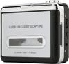 Reshow Kassettspiller med bærbar Walkman Audio Musikkopptaker Kompakt bånd til digital kompatibel med MP3 Audio bærbar PC og PC via