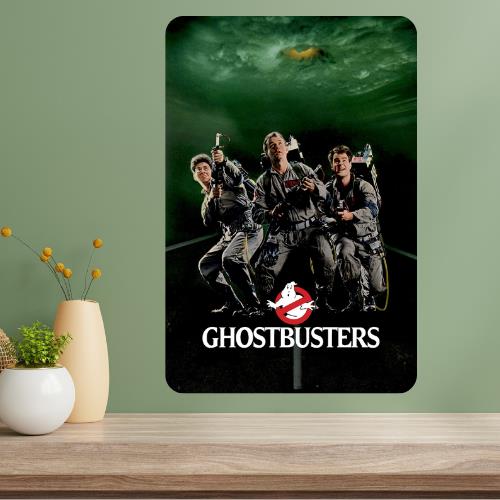 Ghostbusters Classic Movie Metal Poster Sign 20x30cm（7.8x11.8inch）