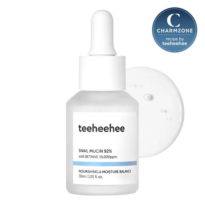 Charmzone teeheehee Snail Mucin 92 Nourishing Elasticity Serum 30ml
