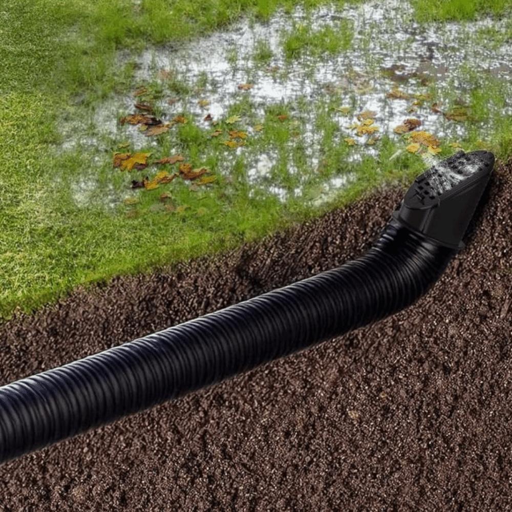 Heavy Duty Round Drain Pipe Cover Anti-Clog Durable Rainwater Filter Net Insect Prevention Adjustable Fit