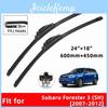 Double Rubber For Wipers Car Subaru Forester 3 Sh 200720012 Front Brushes Cutter Automobiles Parts Accessories Windscreen Wipers Wear Parts