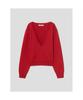 8 Seconds Deep V-Neck Pullover Red
