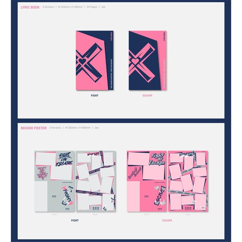 TXT - Album [THE CHAOS CHAPTER] : KÄMPFEN ODER FLUCHTEN]