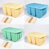 Silicone Ice Cream Molds 12cavity With Lids For Homemade Frozen Treats