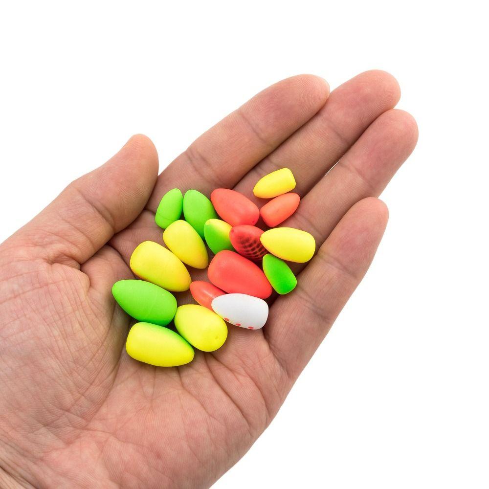 30pcs Foam Fishing Float Fishing Foam Float Conical Shape Fishi Buoy Indicator  Trout