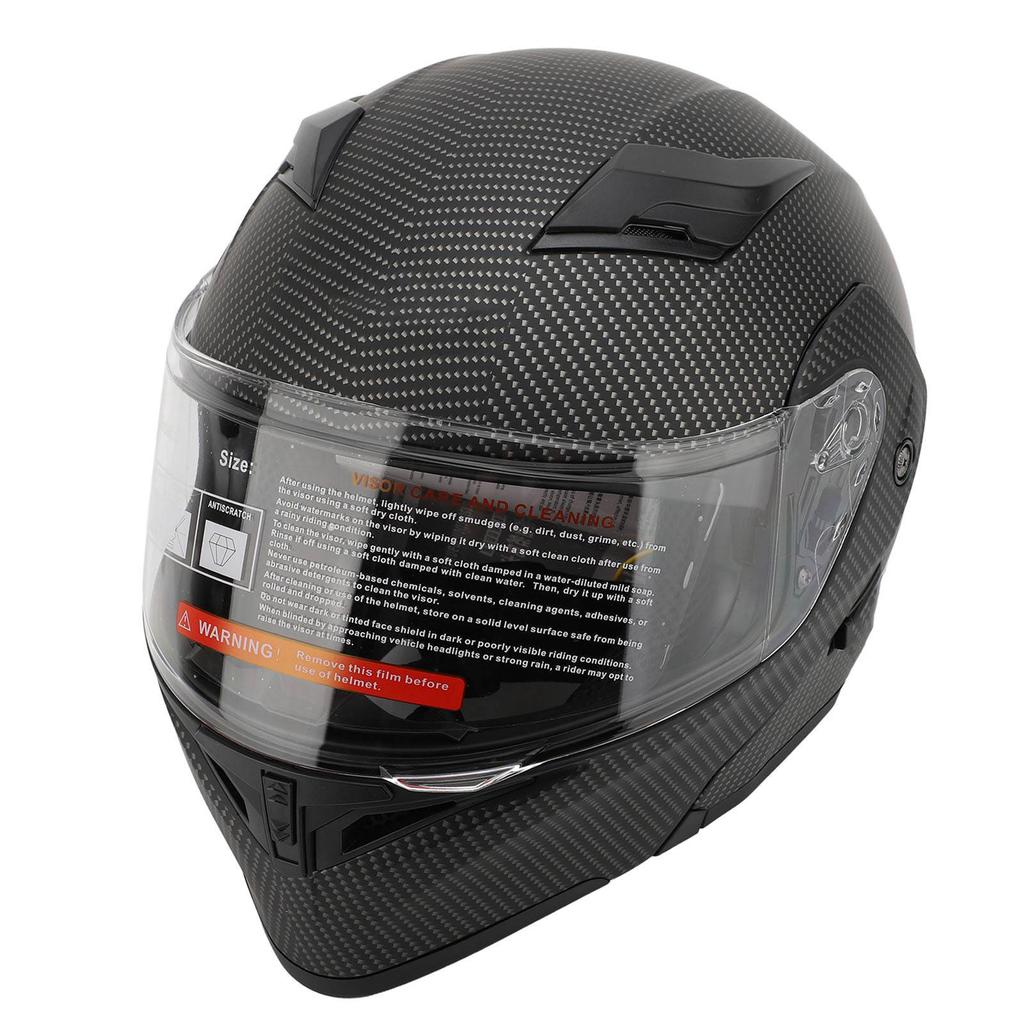 Flip Up Motorcycle Helmet Crash Proof EPS Cushioning Breathable Lightweight Full Face Street Bike Helmets with Dual