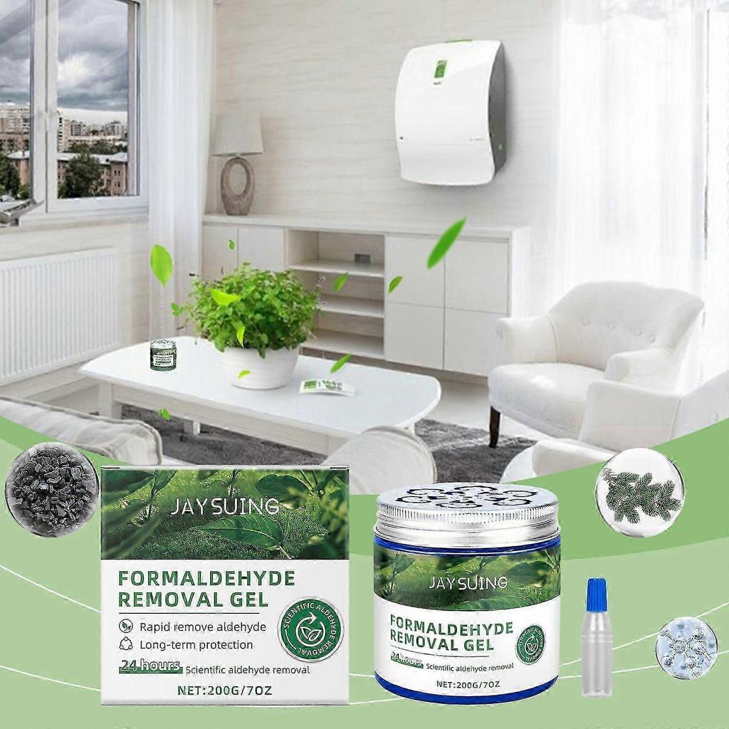 Effektives Formaldehyd-Entfernungs-Gel - 3 Monate Frischluft-Reiniger, Geruchsneutralisierer