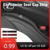 BJYL6 Interior Stickers Car Seat Gap Filler Strip Leather Side Seam Anti-Leak Plug Accessories For Lexus UX250h RX450h CT200h RX400h N
