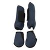 Horse Tendon Boots PU Elastic Shock Absorbing Protective Front Hind Horse Leg Guard for Off Road