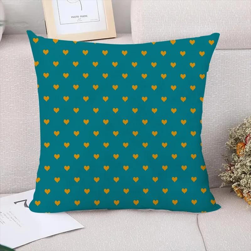 

Красочные декоративные наволочки в форме сердца для гостиной, офиса, дома, украшения автомобиля 40x40cm