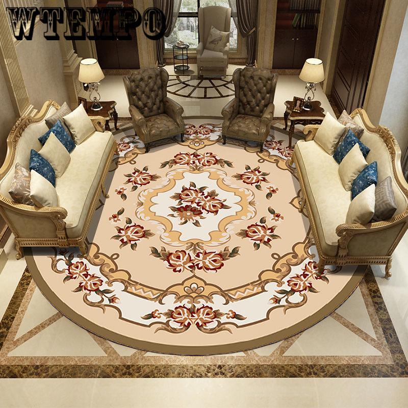 

Килим для вітальні журнальний столик килимок для спальні килим старовинний пасторальний вітровий килим Європейський 100cm