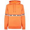 Moschino Mens Branded Tape Hoodie
