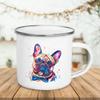 Unusual Anime Beer Funny Mug Cute Mugs Coffee Cups Watercolor Dog Enamel Mug Drinkware Original Coffee Cup Cup for Tea Travel