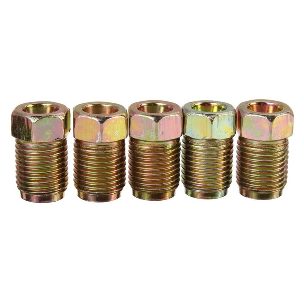 Brake Line Fittings Nuts End Union Male 10mm*1mm 20x Set Inverted Flares