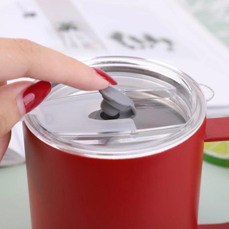 30 Oz Sealing Bottle Cover Splash Spill Proof Plain Plastic Lids for  Tumbler Cup Multicolor Thermos Cup