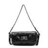 Mini Chain Bag Women's New Versatile High-quality Texture Niche Silver Messenger Bag