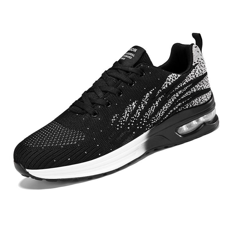 

Large size air cushion men s shoes outdoor mesh casual shoes men s lightweight low-top running sneakers platform dad shoes 47