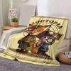 1pc Zootopia Printing Blanket - Soft, All-Season Throw for Office Blanket,Personalized Gift with Adorable Cartoon Design