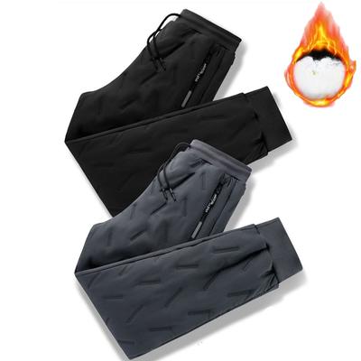 2023 Winter Neue Daunen Baumwolle Hosen herren Outdoor Große Lamm Unten Verdickte Wasserdichte und Warme Baumwolle Hosen