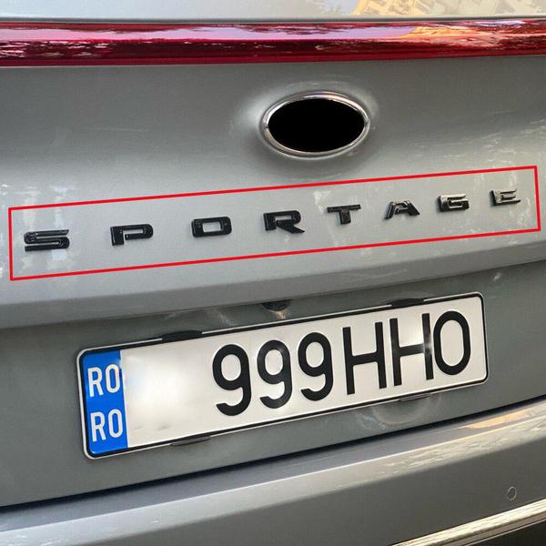SPORTAGER Logo Aufkleber Für SPORTAGER Auto Hinten Stamm Abzeichen Aufkleber Auto Front Hood Emblem Aufkleber