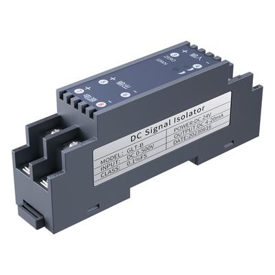 DC24V 0-75mV To 4-20mA 0-10V Signal Transmitter DC Signal Isolator 1 In 1 Out 4-20mA 0-10V 0-5V 1-5V Analog Signal Converter