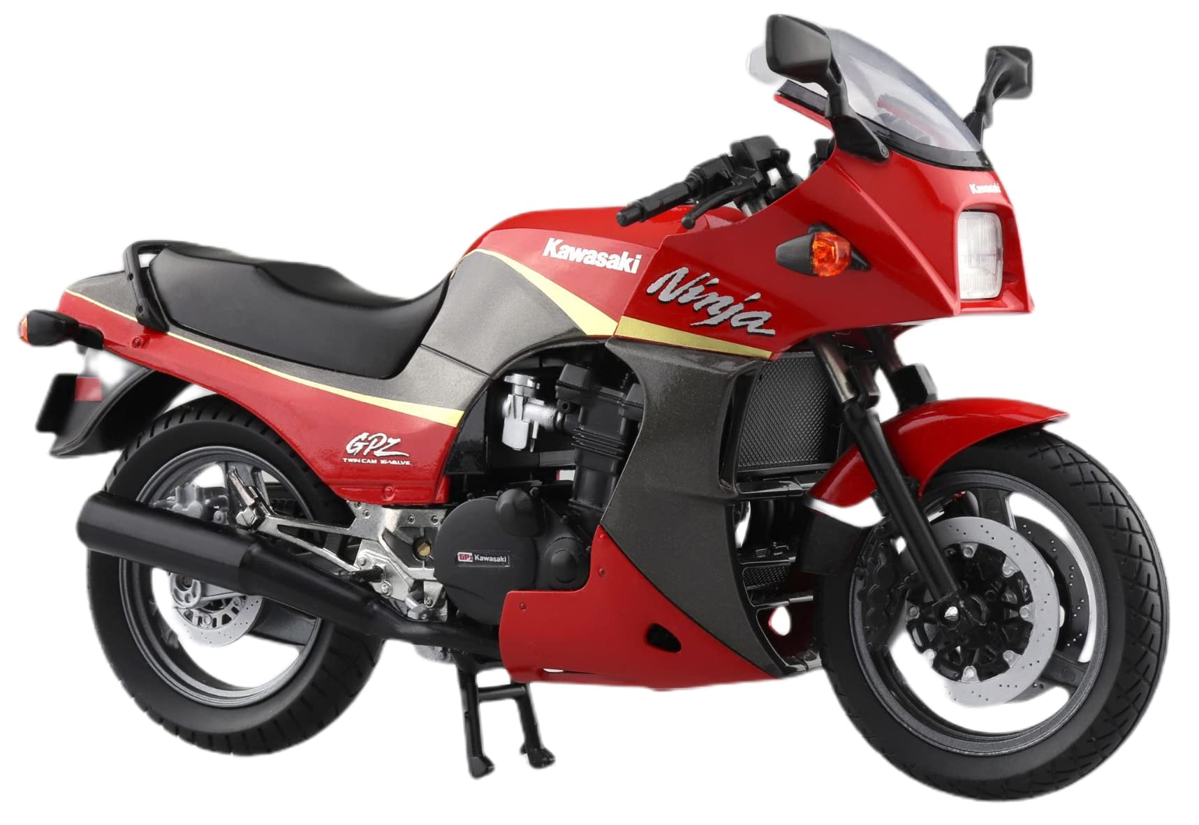 

AOSHIMA Skynet 1/12 Завершенный мотоцикл Kawasaki GPZ900R Красный/Серый