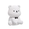 Cute Night Dimmable LED USB Touch Portable Bedside Silicone Warm Breastfeeding Indirect Lighting Bear Light, Light, Timer, Charging, Control, Lamp,