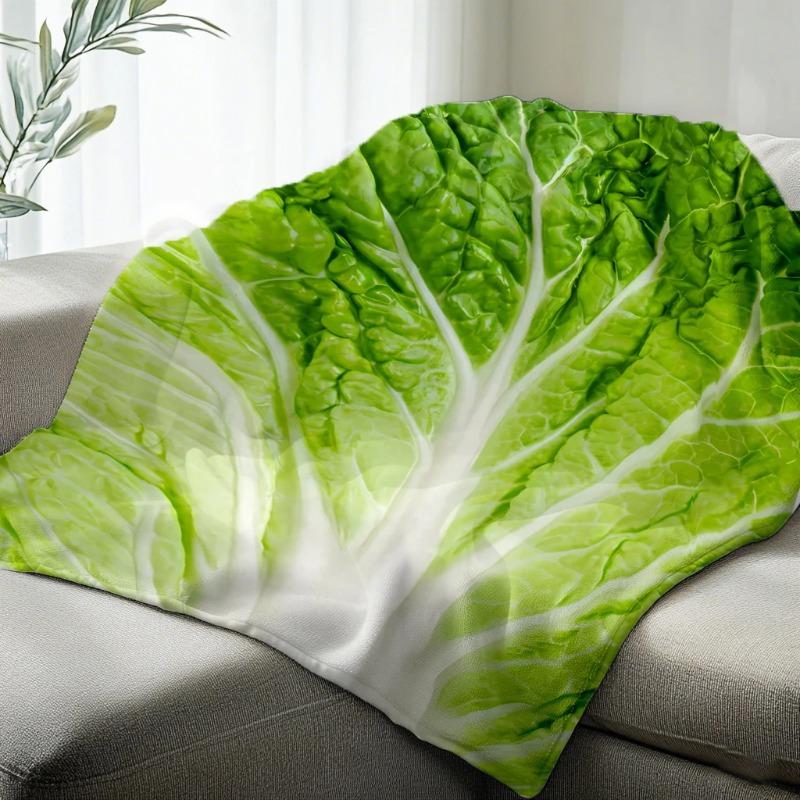 Rectangle Nap Blanket Cabbage Blanket Summer Air Conditioning Cover Blanket Office Single Comfortable Cabbage Blanket