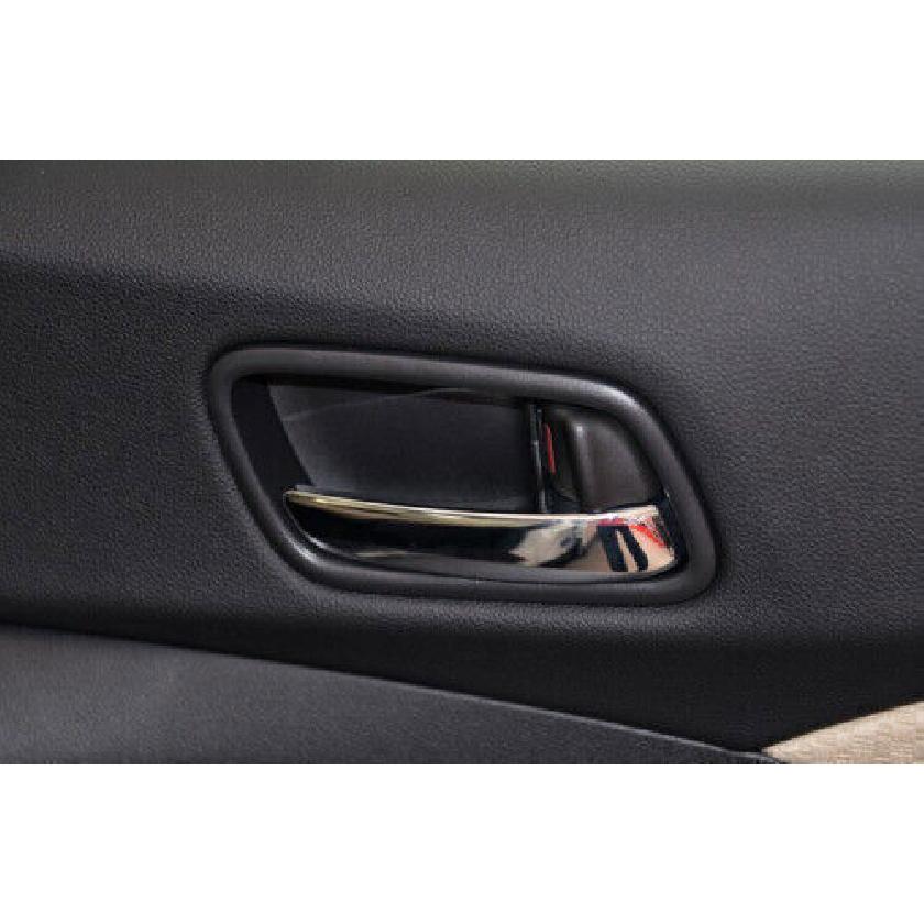 Frame Trim Inner Door Handle ABS Carbon Fiber Fit For Honda CR-V CRV 2015-2016