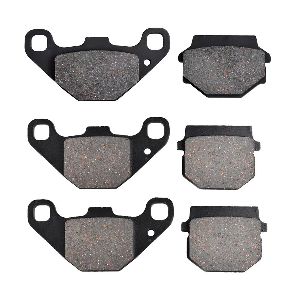 

For Yamaha YFM 300 B / D Grizzly 2012 2013 Motorcycle Front Rear Brake Pads Disks 1 Sets