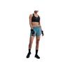 Nike Dri-Fit Stylish Comfortable Soft Casual Shorts Women shorts Smoke-Blue DX6013006
