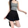 Purely desirable ballet-style sweet cake skirt women's clothing 2026 new high-waisted slimming A-line short skirt with anti-exposure design