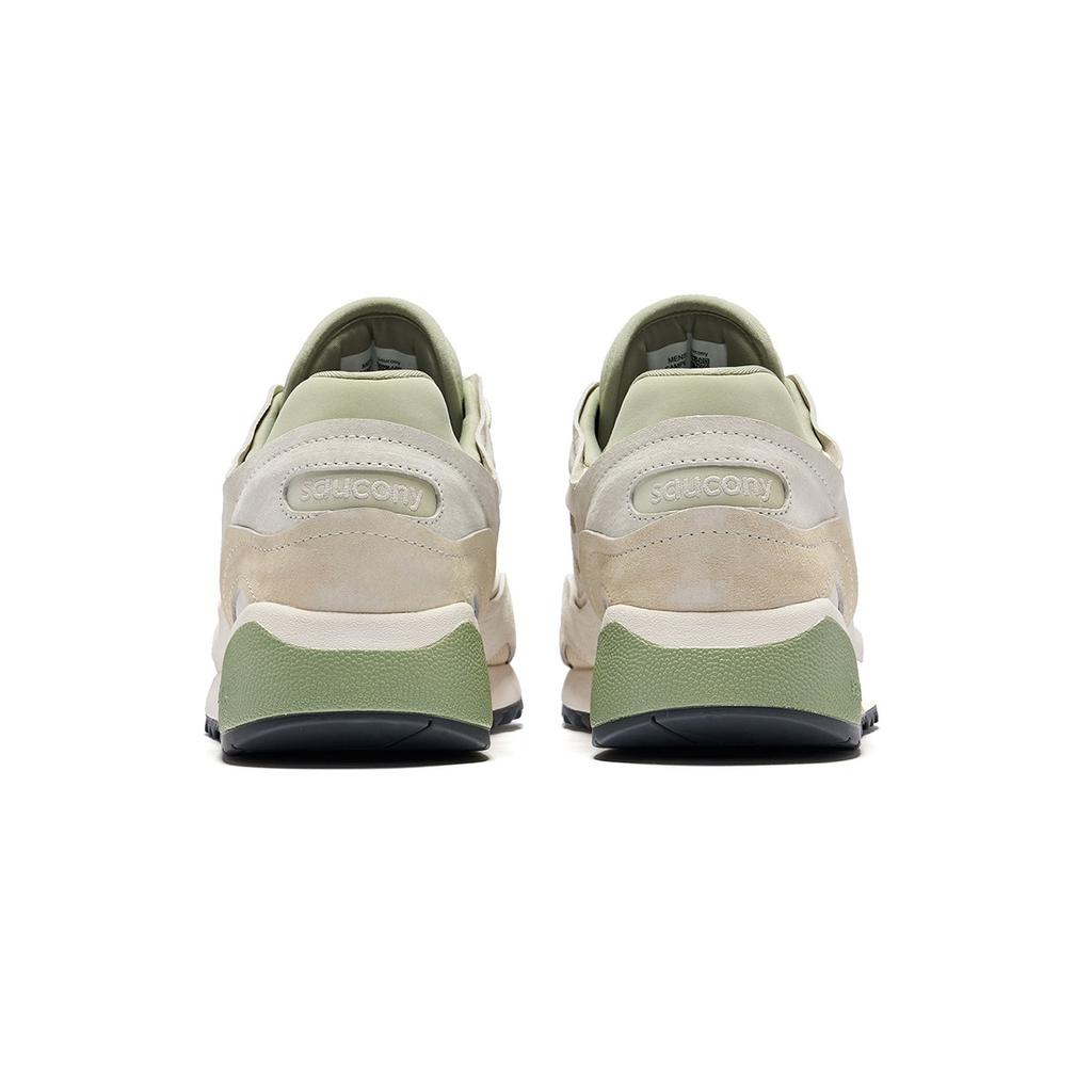 Saucony Low Top Running Shoes Unisex Beige Green - S79039-4