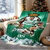 Club Santos Laguna Pattern Blanket for Home Decoration, Bed, Sofa, Car Travel, Camping, Suitable for All Seasons, Birthday Christmas Gift