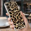 Leopardmönstrat skal för Samsung A57 S26 Ultra A37 A17 A56 A36 A26 A16 A55 A35 A25 A15 A54 5G S21 FE S22 S23 S24 S25 Plus Genomskinligt mjukt TPU-skydd