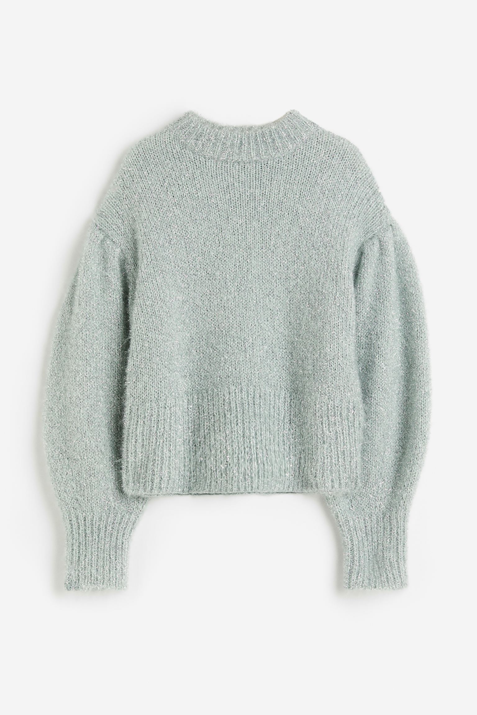 

Джемпер с объемными рукавами