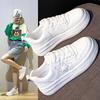 Little white shoes women's spring new leather platform casual shoes versatile stars low-top sports board shoes students