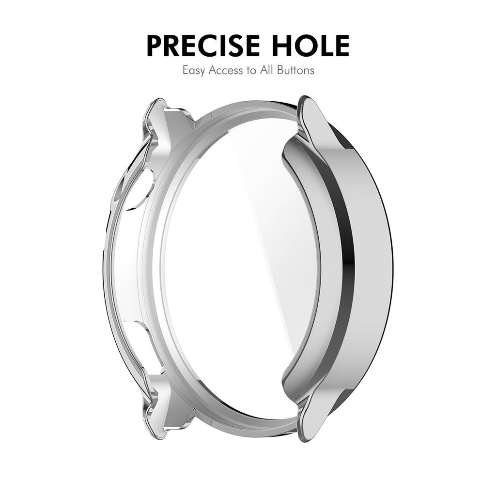 For Garmin Venu 4 41mm TPU Watch Case ENKAY HAT PRINCE Electroplating Watch Cover with Screen Protector