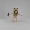 Roblox 30cm Steal A Brainrot Mobile Skeleton Plush Toy Gift Figurine Doll Holiday Gift