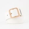 Women's Korean Style Fashion Belt with Square Buckle