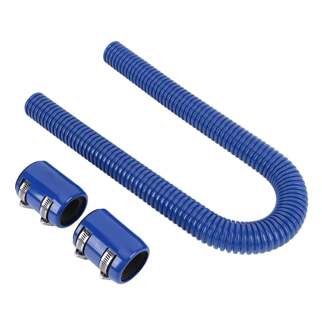 36 Inch Flexible Stainless Steel Radiator Hose Kit With Billet Clamps Universal Flex Radiator Coolant Water Hose