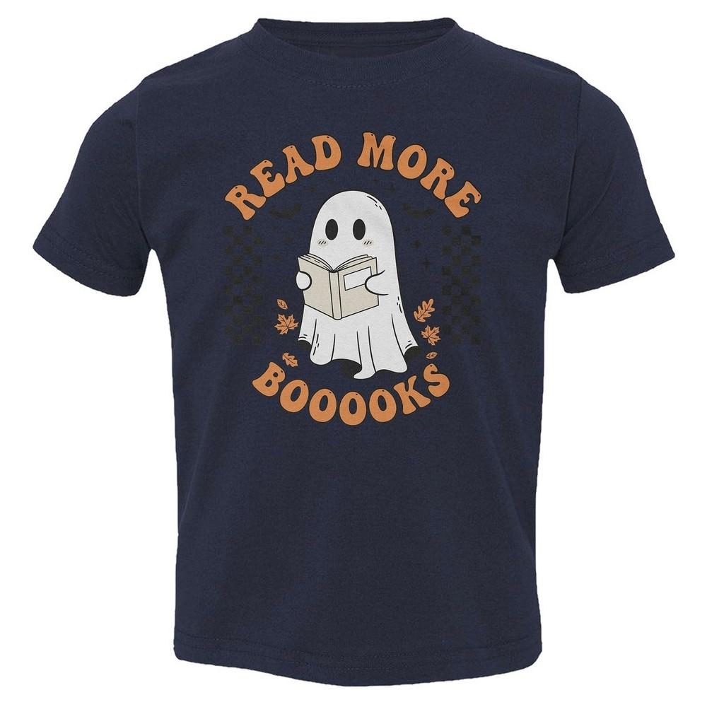 

Read More Books Funny Cute Ghost Halloween Quote Toddler T-Shirt Unisex T-Shirt L