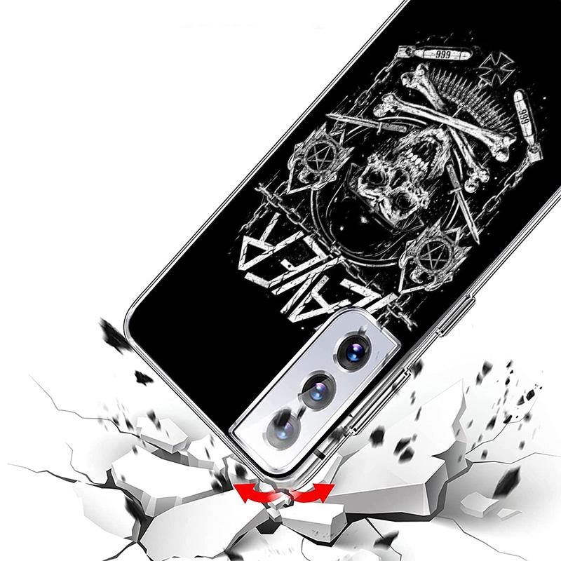 Slayer Heavy Metal Rock Band Cover Phone Case For Samsung Galaxy S26 S25 Edge S24 Ultra S23 S22 Plus S21 S20 FE Soft Fundas Shel