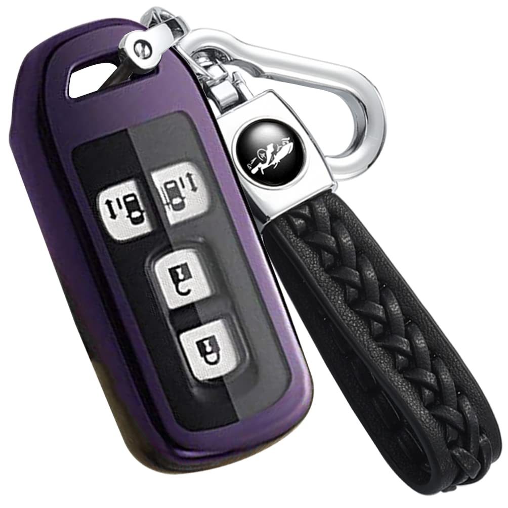 

Ключ серии Yoshinari Honda Натуральная кожа Брелок Темный N-BOX Custom, N-BOX+ Plus, N-Wagon, N-WGN Custom, N-ONE, N-BOX SLASH, N-VAN +STYLE, Чехол,